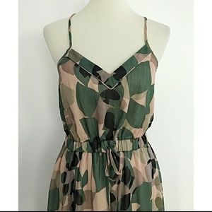 Women's Size Small GAP Camo Maxi Dress